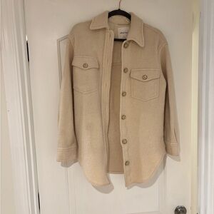 Cream Button-Up Jacket